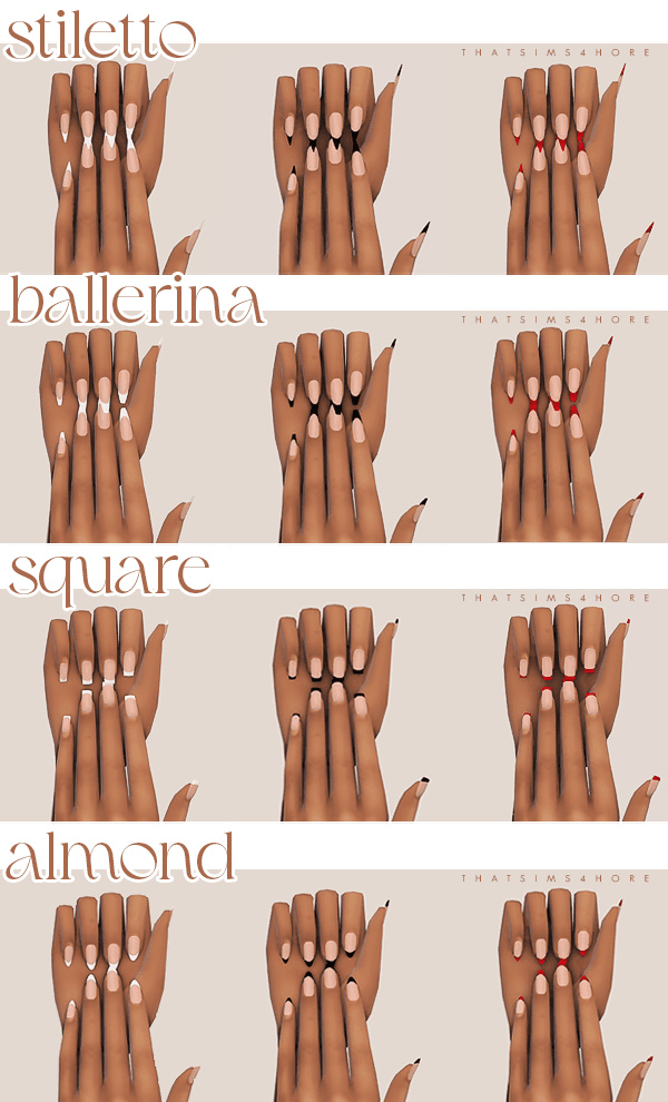 Галерея мода Маникюр French Vanilla Nail Set #1